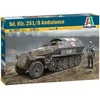 Image de Italeri Modelbouwpakket Militaire voertuigen - 7077 Sd.Kfz. 251/8 Ambulance Plastic - 1:72 - Modelbouw
