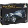 Image de Italeri Modelbouwpakket Auto - 13705 Bugatti Royale Coupé Napoleon - Franse Klassieke Auto Plastic - 1:24 - Modelbouw