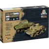 Image de Italeri Modelbouwpakket Vliegtuigen - 25768 Italian Tanks - Semoventi WWII - 1 Tank met 4 Bouwopties Plastic - 1:56 - Modelbouw