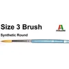 Image de Italeri - 3 Brush Synthetic Round (Ita51206) - modelbouwsets, hobbybouwspeelgoed voor kinderen, modelverf en accessoires