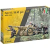 Image de Italeri Modelbouwpakket Militaire voertuigen - 96460 Pak 97/38 Antitankkanon met Bemanning - WWII Duits Militair Antitankartillerie Plastic - 1:35 - Modelbouw