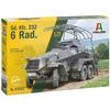 Image de Italeri Modelbouwpakket Militaire voertuigen - 97032 Sd.Kfz. 232 (6-Rad) WWII - Duitse Pantserwagen Plastic - 1:72 -