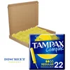 Image de Tampax Compak Tampons Lekvrij en Discreet - 22 Stuks - Discrete Verzending