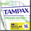 Image de Tampax Tampons Organic Cotton Regular 16 stuks