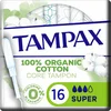 Image de Tampax - Tampons - Super - Organic Cotton - 16st