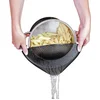 Image de Metaltex - Vergiet - Afgiethulp - Afgietdeksel met handvaten - Clip on - Zwart