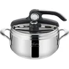 Image de roestvrijstalen snelkookpan 3,5l - lagostina - 012021010522