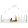 Image de Alessi Bark Crib Kerststal Wit