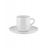 Image de Alessi ITSUMO Espressokopje met Schotel 85 ml - Wit porselein