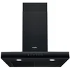 Image de Whirlpool WHBS62FLTK afzuigkap Muurmontage Zwart 581 m³/uur