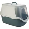 Image de Stefanplast kattenbak Catchy Easy Clean Wit/Lichtblauw 56 x 40 x 40 cm - Kat