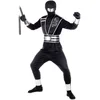 Image de Sneller Dan Zijn Schaduw Zilver Zwarte Ninja - Jongen