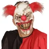 Image de Horror clown masker halfgezicht