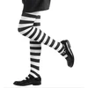 Image de Panty wit zwart gestreept kind