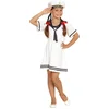 Image de "Wit matrozen pak voor meisjes  - Kinderkostuums - 128-140"