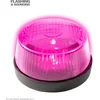 Image de Roze waarschuwingslicht knipperend met sirene 7x4 cm