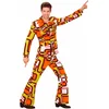 Image de Jaren 70 kostuum groovy vlakken