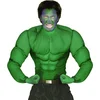 Image de Gespierd shirt groen Hulk spierballen