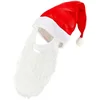 Image de Kerstartikelen kerstmuts met baard