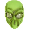 Image de WIDMANN - Groen alien masker voor volwassenen - Maskers > Half maskers