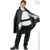 Image de Zwarte cape 90 cm kinderen