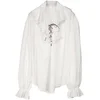 Image de WIDMANN - Witte piraten blouse voor mannen - M