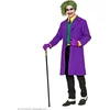 Image de Niet Zo Serieuze Joker Jas Paars - Man