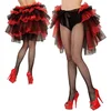 Image de "Burleske rode en zwarte tutu voor vrouwen - Verkleedattribuut - One size"