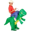 Image de WIDMANN - Opblaasbaar dinosaurus kostuum voor kinderen