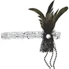 Image de Charleston hoofdband goud glitter