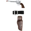 Image de Cowboy pistool met holster bruin