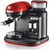 Image de Ariete 1318/00 Moderna Espressomachine - Pistonmachine - met geïntegreerde koffiemolen - rood