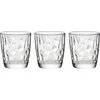Image de Bormioli Rocco diamond serie waterglazen / sap glazen - 30 cl - 3 Stuks - Italiaanse kwaliteit - Vaatwasser bestendig