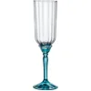 Image de Bormioli Rocco Florian Champagneglas / Flute 21 Cl Blauw - 6 Stuks