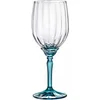 Image de Bormioli Rocco Florian Wijnglazen 38 cl / 380 ml Blauw | Set van 4 Stuks | Geschikt voor Rode Wijn | Glas | Vaatwasserbestendig | Voor Thuis en Horeca