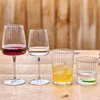 Image de Bormioli Rocco Witte Wijnglazen Exclusiva Geribbelde Wijnglazen 374ml 6 Wijnglazen