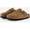 Image de Scholl Klomp Fae Suede Vrouwen - Taupe