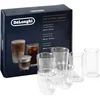 Image de Delonghi Hot&Cold collectie, Set van 2 cappuccino, 2 cold brew, 2 thermische dubbelwandige glazen
