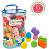Image de Clementoni 20x Soft Clemmy Stapelblokken - Baby Speelgoed Blokken - Zachte Foam Speelblokken - Sensorisch Speelgoed voor 6 - 36 maanden