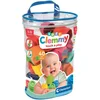 Image de Clementoni 40x Soft Clemmy Stapelblokken - Baby Speelgoed Blokken - Zachte Speelblokken - Sensorisch Speelgoed voor 6 - 36 maanden