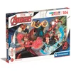 Image de Clementoni - Puzzel - 104 Stukjes - Glitter Marvel Avengers - Puzzel Voor Kinderen