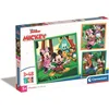 Image de Clementoni - Puzzel - 3x48 Stukjes - Mickey en Vrienden - Puzzel Voor Kinderen