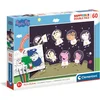Image de Clementoni Double Face Coloring - Peppa Pig Puzzel 60 Stukjes 1 Stuk