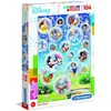 Image de Clementoni - Puzzel - 104 Stukjes - Superkleur Karakters - Puzzel Voor Kinderen - Vanaf 6 Jaar