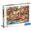 Image de Clementoni - Puzzel - 1500 Stukjes - Good Time Harbor - Puzzel Voor Volwassenen en Kinderen - High Quality Collection