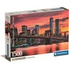 Image de Clementoni - Puzzel - 1500 Stukjes - East River bij Dusk - Puzzel Voor Volwassenen