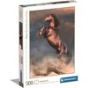 Image de Clementoni - Puzzel - 500 Stukjes - Wild Red Stallion - Puzzel Voor Volwassenen - High Quality Collection
