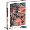 Image de Clementoni - Puzzel - 500 Stukjes - Avond in Kyoto - Puzzel Voor Volwassenen - High Quality Collection