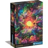 Image de Clementoni - Puzzel - 500 Stukjes - Psychedelische Jungle Zonsopgang - Puzzel Voor Volwassenen - High Quality Collection