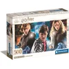 Image de Clementoni - Puzzel - 500 Stukjes - Harry Potter 2 Compact Box - Puzzel Voor Kinderen en Volwassenen